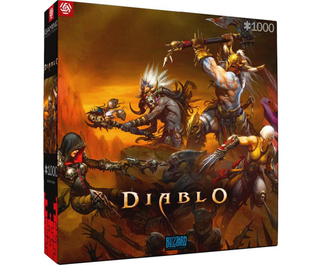 Merch Diablo Heroes Battle Puzzles 1000 - 1068689 - zdjęcie